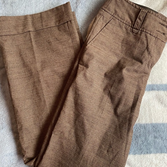 Brown tweed trousers